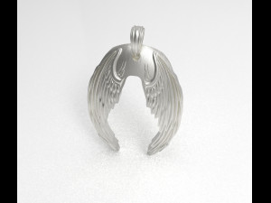 wings pendant 3D Model