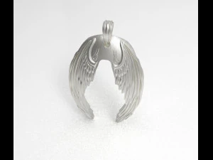 wings pendant 3D Model
