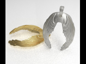 wings pendant 3D Model