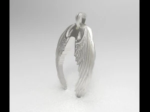 wings pendant 3D Model