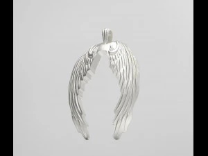 wings pendant 3D Model