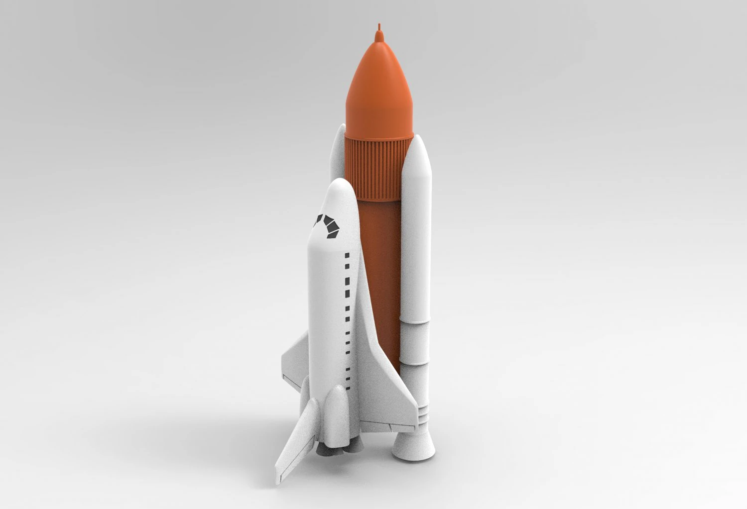 shuttle space ship nasa 3D Model .c4d .max .obj .3ds .fbx .stl .blend 