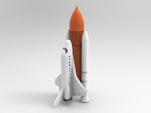 shuttle space ship nasa 3D Модель