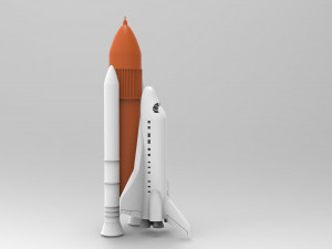 shuttle space ship nasa Model 3D