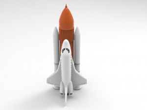 shuttle space ship nasa Model 3D