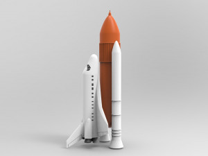 shuttle space ship nasa Model 3D