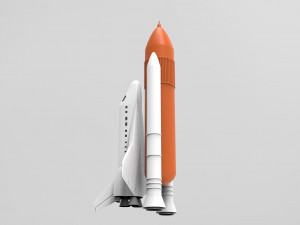 shuttle space ship nasa Model 3D