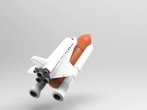 shuttle space ship nasa 3D Model