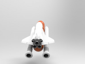 shuttle space ship nasa Model 3D
