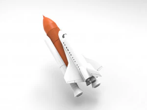 shuttle space ship nasa 3D Model