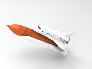 shuttle space ship nasa Model 3D