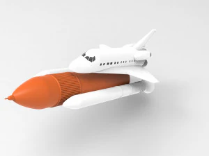 shuttle space ship nasa 3D Model