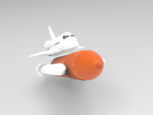 shuttle space ship nasa Model 3D
