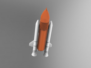 shuttle space ship nasa Model 3D