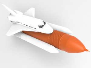 shuttle space ship nasa Model 3D