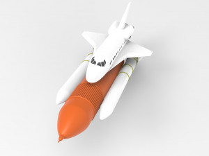 shuttle space ship nasa Model 3D