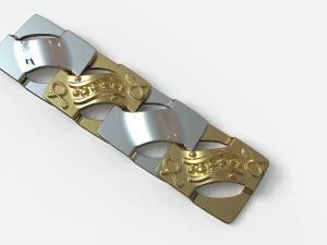 square chain link 3D Model