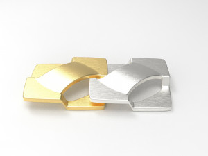 square chain link 3D-Modell