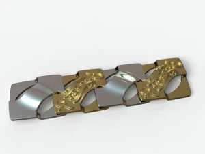 square chain link 3D Model