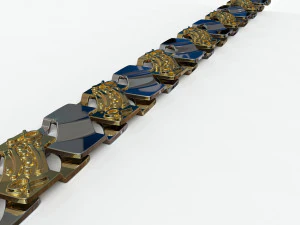 square chain link 3D Model