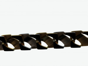 square chain link 3D-Modell