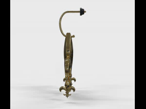 fleur de lis earring 3D Model