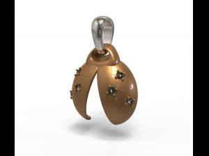 ladybug abstract pendant 3D 모델