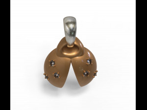 ladybug abstract pendant 3D 모델