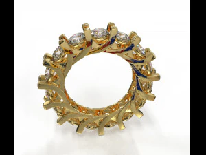 अनंत काल पाश अंगूठी 3D मॉडल