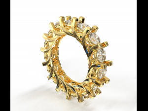 eternity loop ring 3D Model