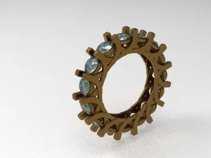 अनंत काल पाश अंगूठी 3D मॉडल