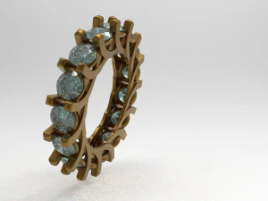 अनंत काल पाश अंगूठी 3D मॉडल