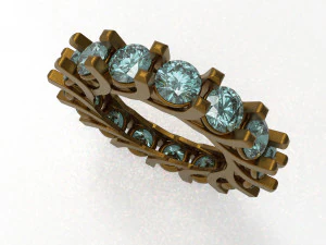 अनंत काल पाश अंगूठी 3D मॉडल