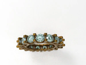 अनंत काल पाश अंगूठी 3D मॉडल