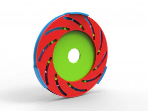 Iris diaphragm mechanism 3D Model