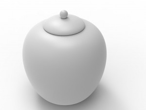 typical urn 3D-Modell