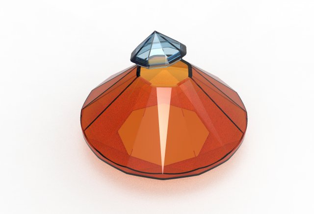 diamond urn Modelo 3D .c4d .max .obj .3ds .fbx .stl .blend 