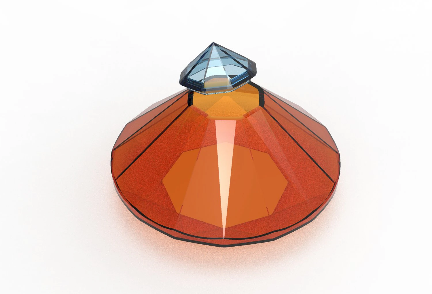 다이아몬드 항아리 3D 모델 .c4d .max .obj .3ds .fbx .stl .blend 