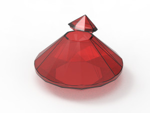diamond urn Modelo 3D