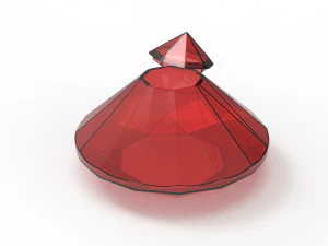 다이아몬드 항아리 3D 모델