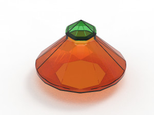 diamond urn Modelo 3D