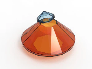 다이아몬드 항아리 3D 모델