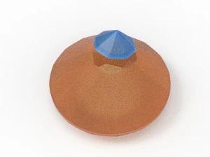 다이아몬드 항아리 3D 모델