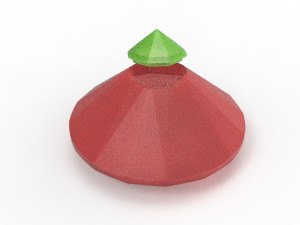 diamond urn Modelo 3D