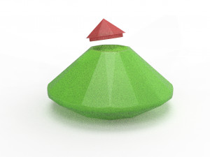 diamond urn Modelo 3D