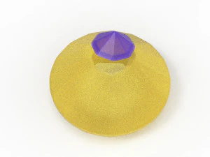 다이아몬드 항아리 3D 모델