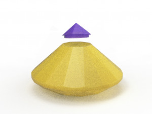 diamond urn Modelo 3D