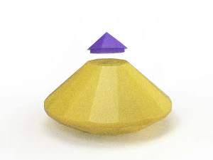 다이아몬드 항아리 3D 모델