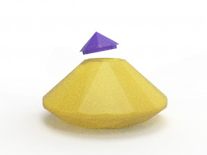 diamond urn Modelo 3D