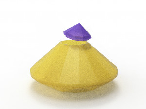 diamond urn Modelo 3D